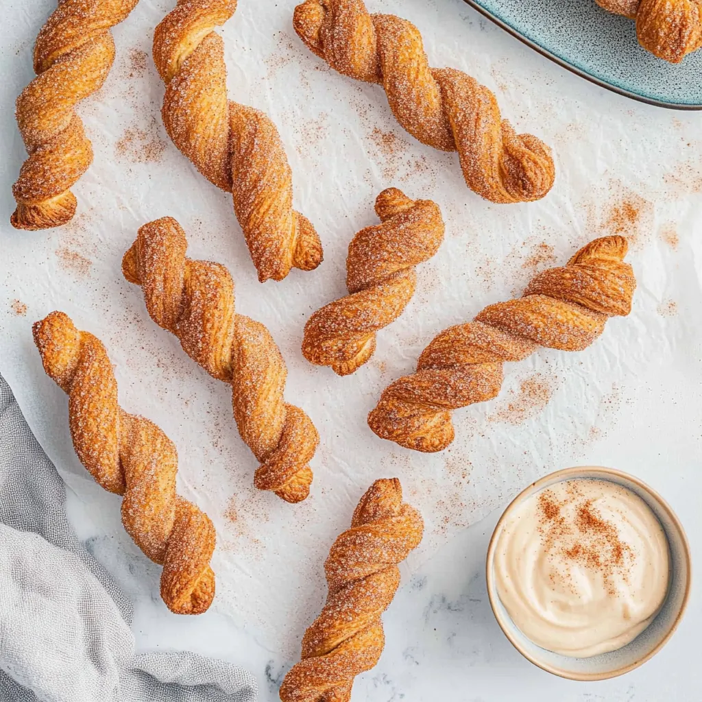 Air Fryer Cinnamon Twists