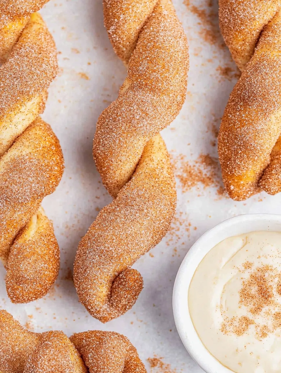 Crispy Cinnamon Sugar Twists