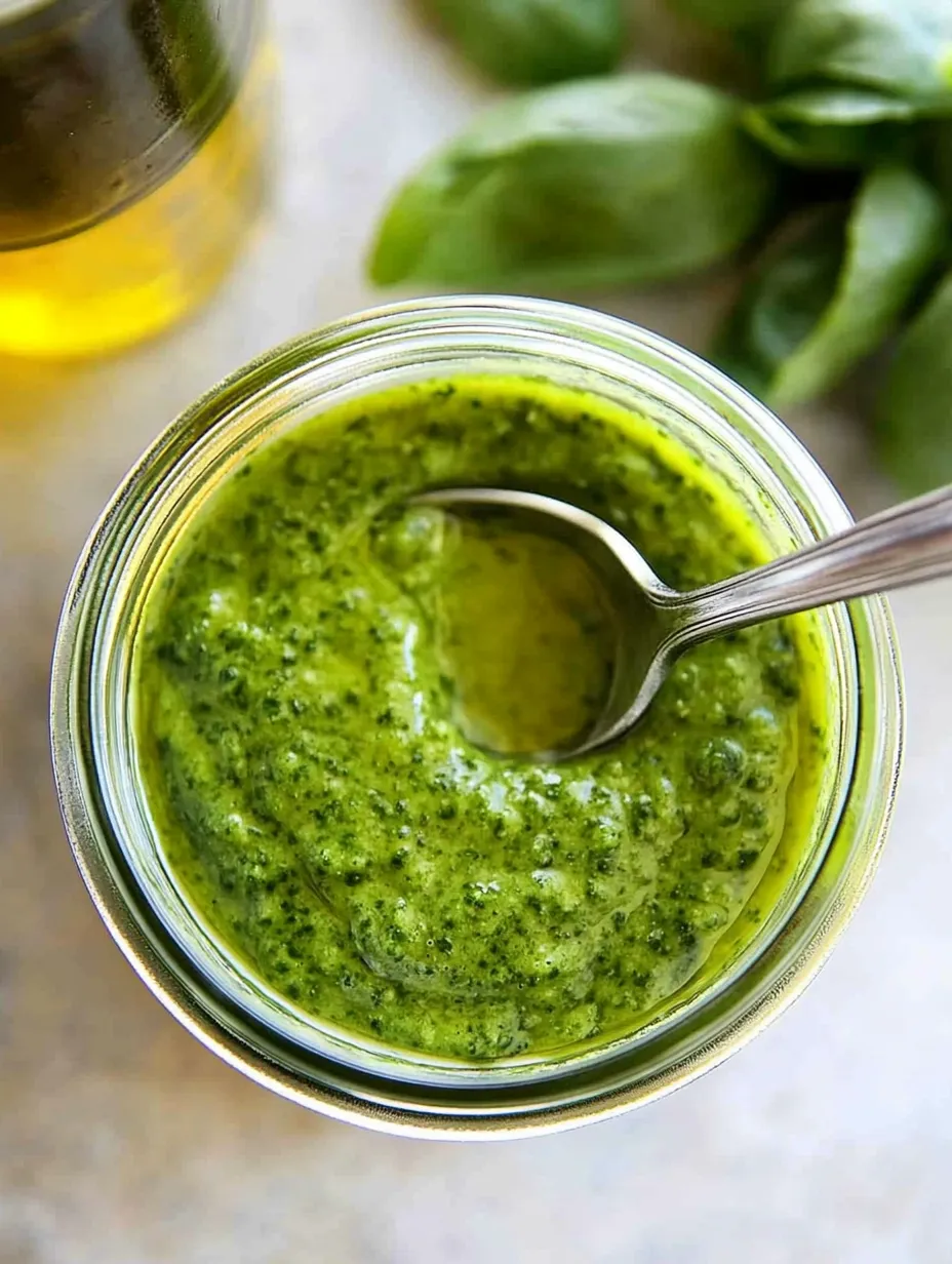 Zesty Basil Vinaigrette Dressing