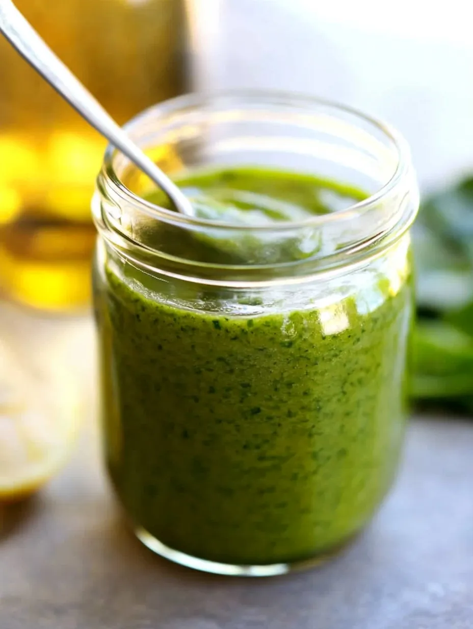 Fresh Herb Basil Vinaigrette