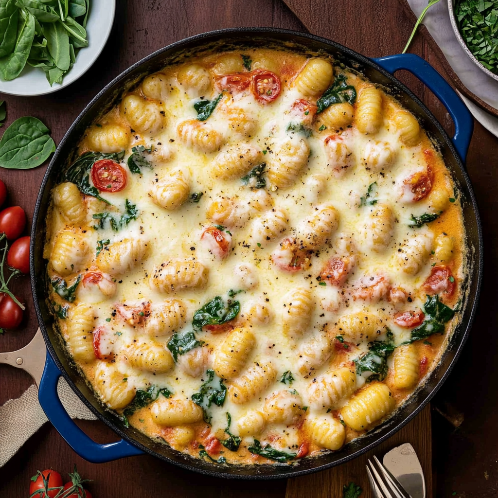 Tuscan Chicken and Gnocchi