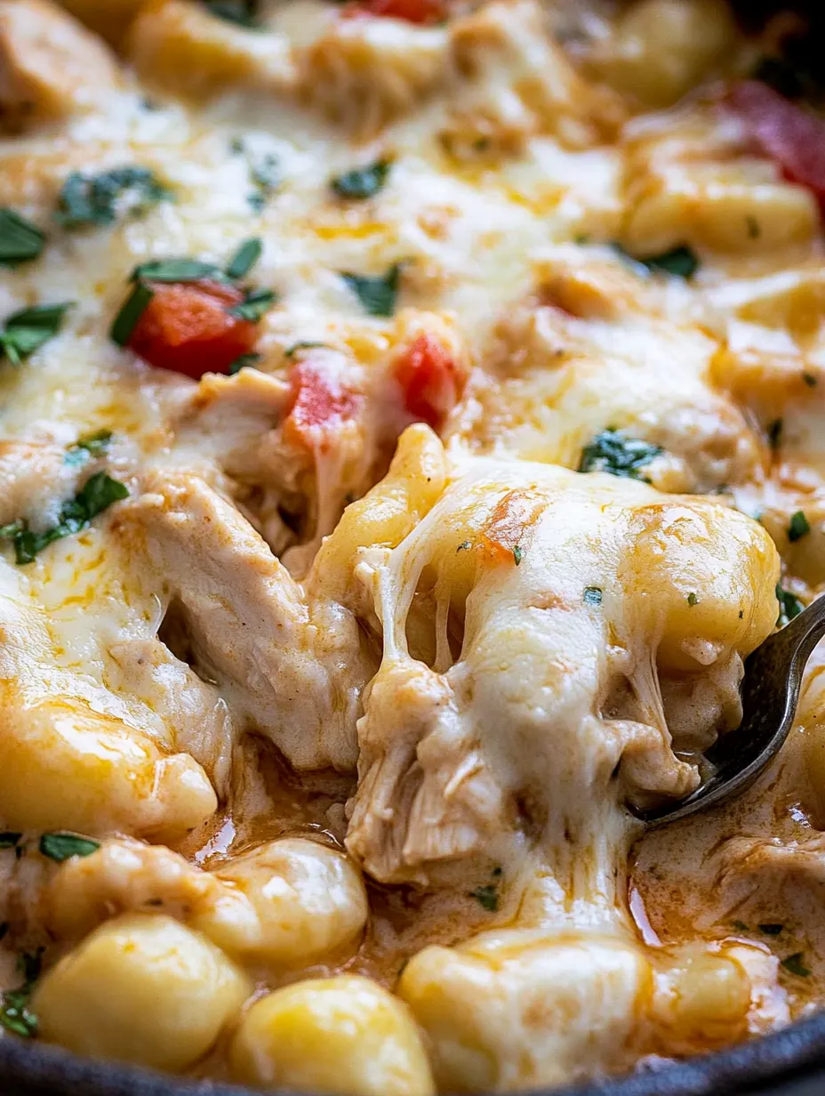 Creamy Tuscan Chicken with Gnocchi