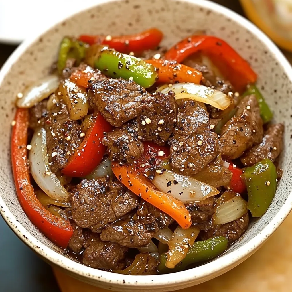 Black Pepper Beef