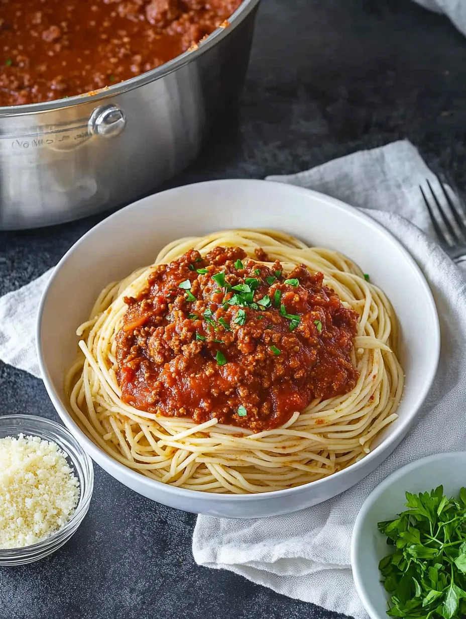 Rich & Savory Homemade Spaghetti Sauce