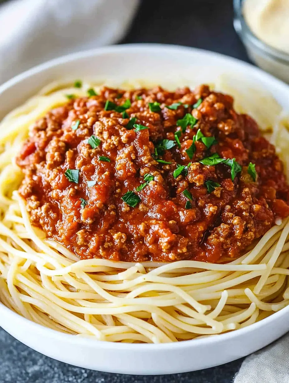 Classic Homemade Spaghetti Sauce