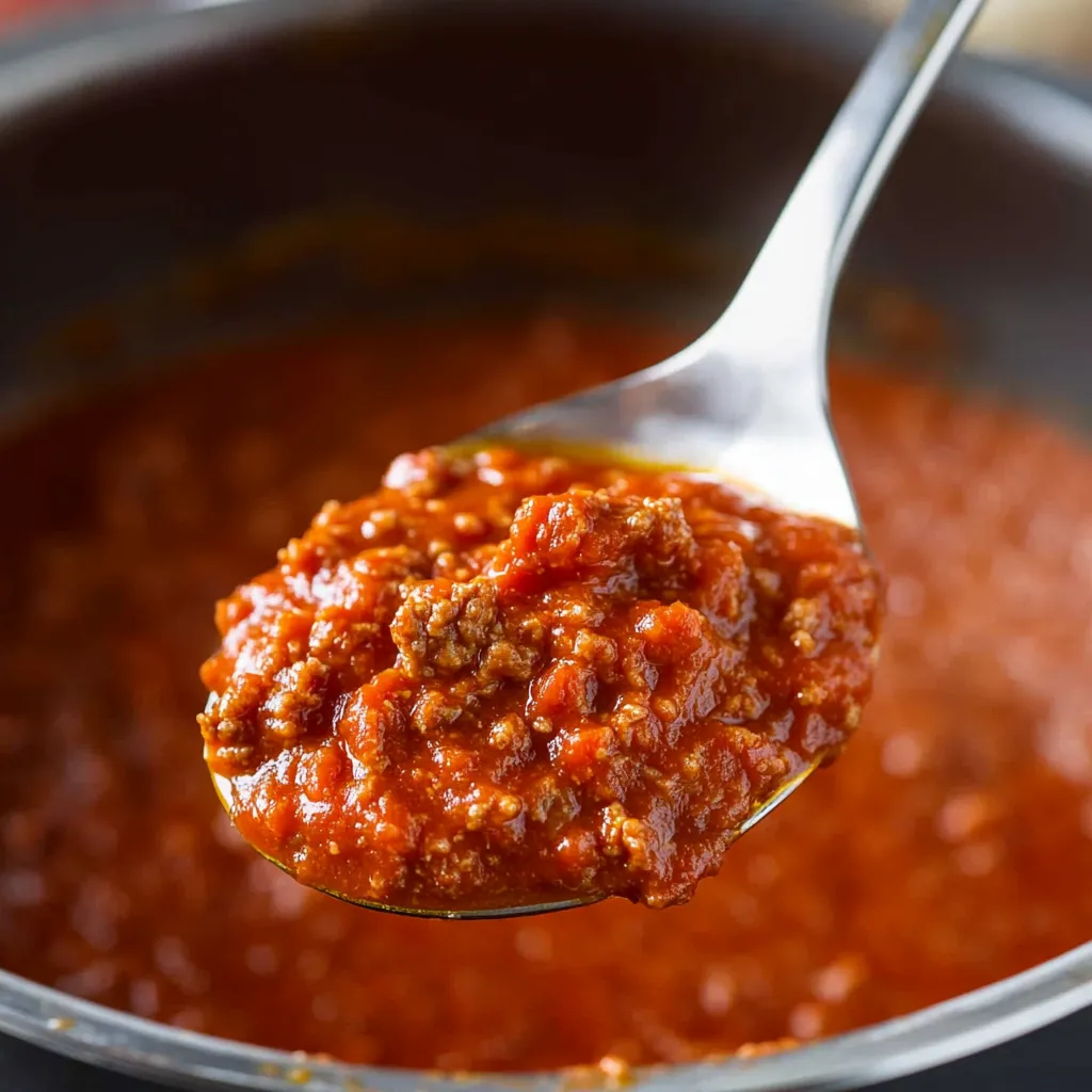 Homemade Spaghetti Sauce