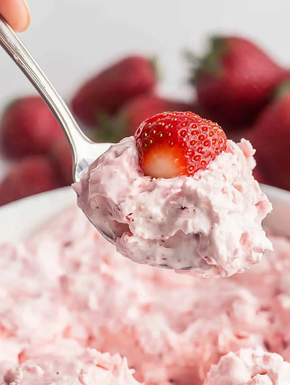 Refreshing Strawberry Fluff Salad