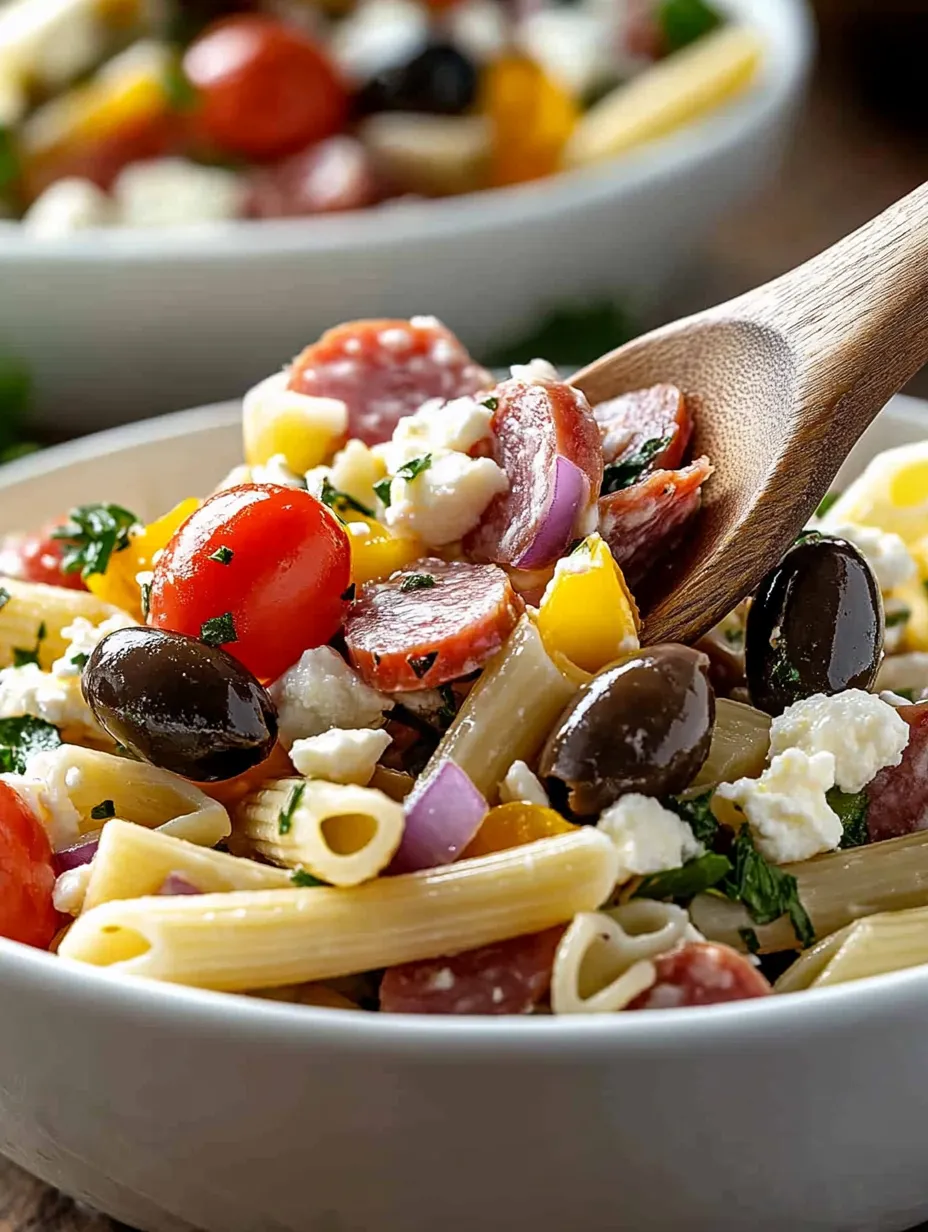 Zesty Italian Pasta Salad