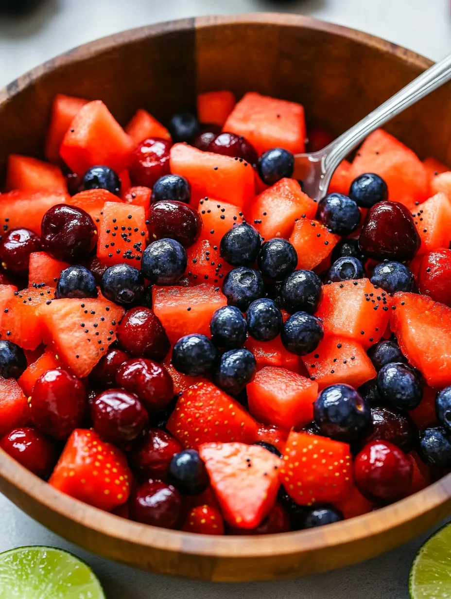 Summertime Watermelon Berry Medley