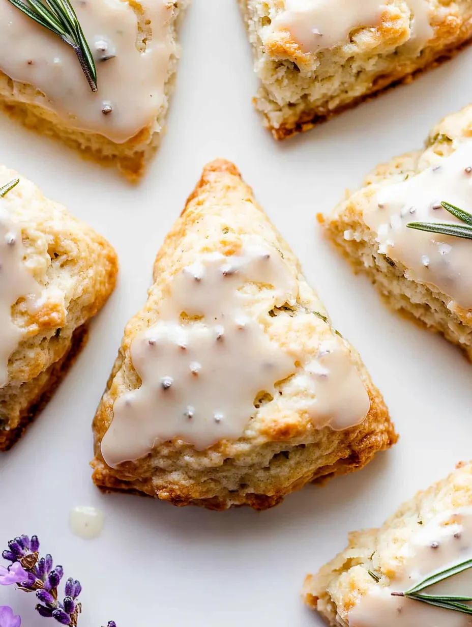 Lavender-Kissed Buttermilk Scones