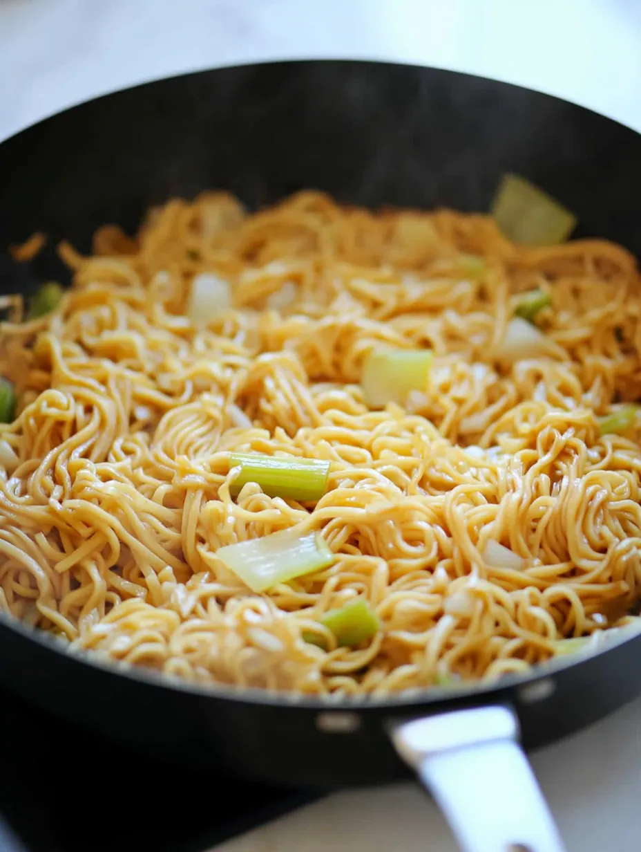 Homemade Panda-Style Chow Mein