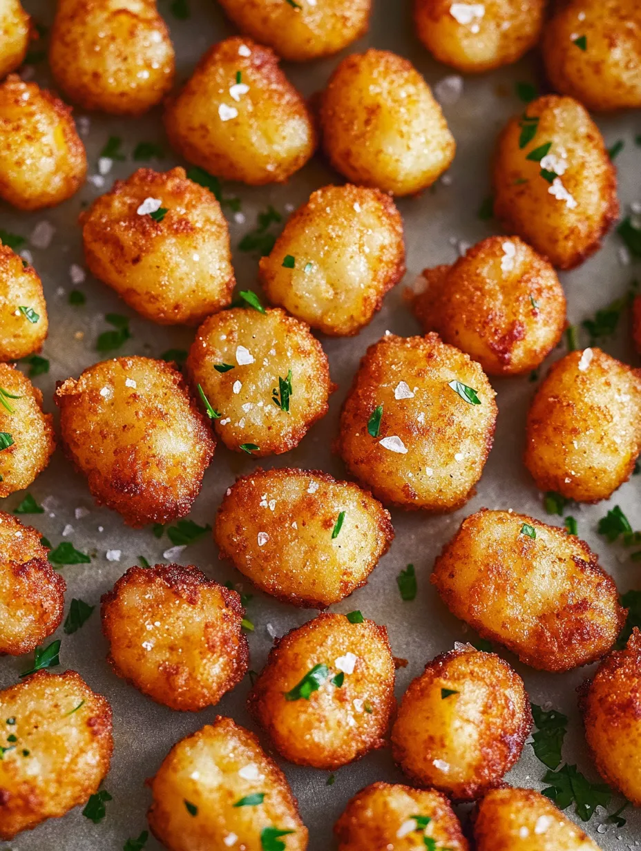 Crispy Homemade Tater Tots