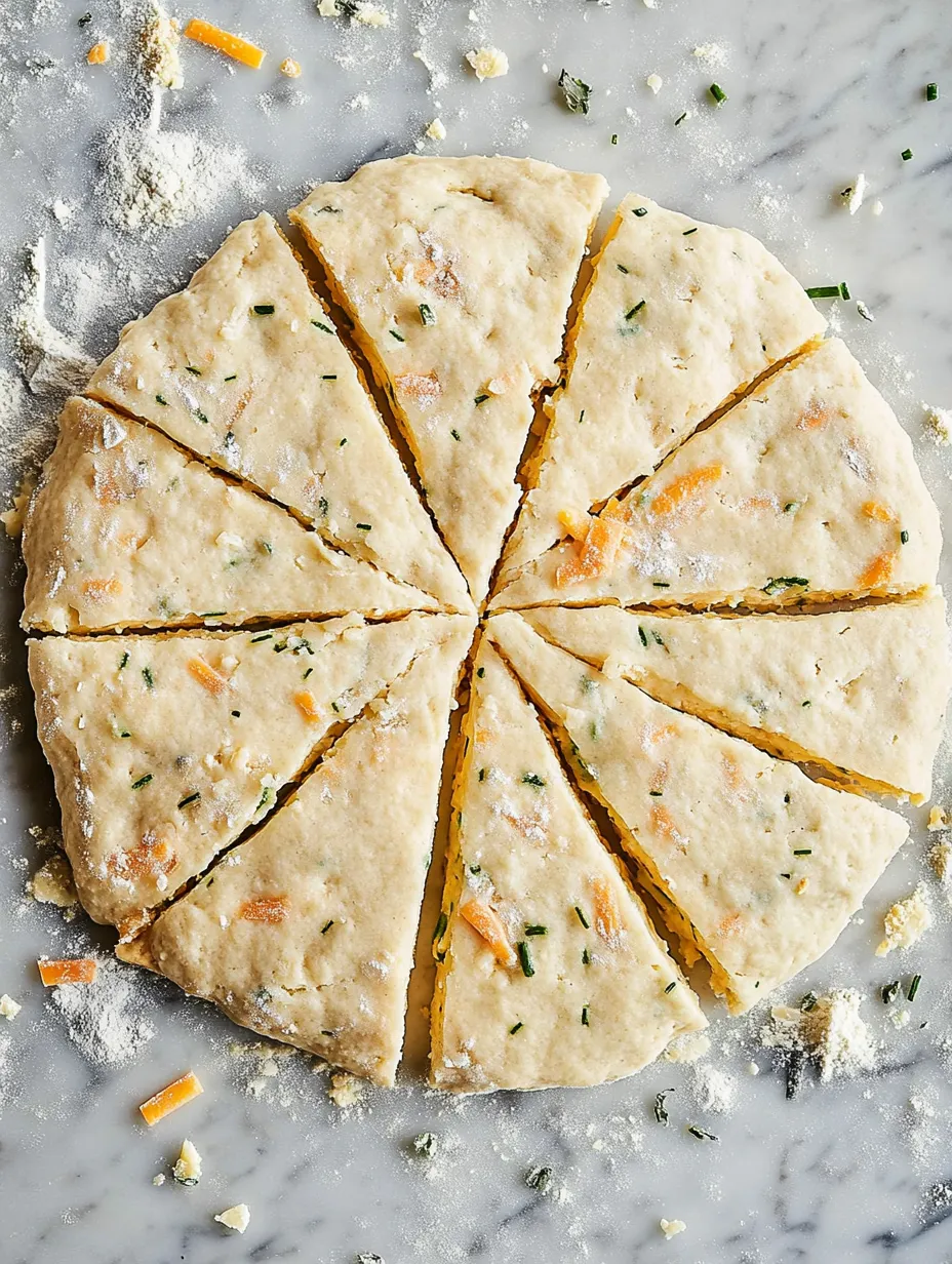 Savory Ham and Cheese Scones