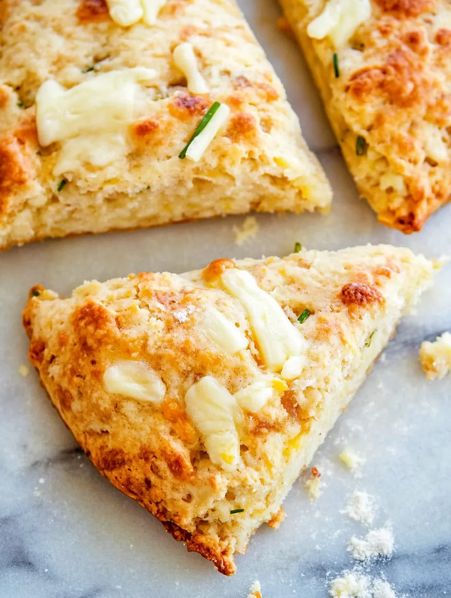 Cheddar Ham Scones