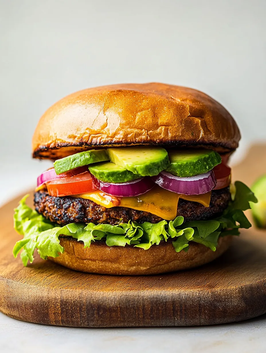 Hearty Black Bean Burger