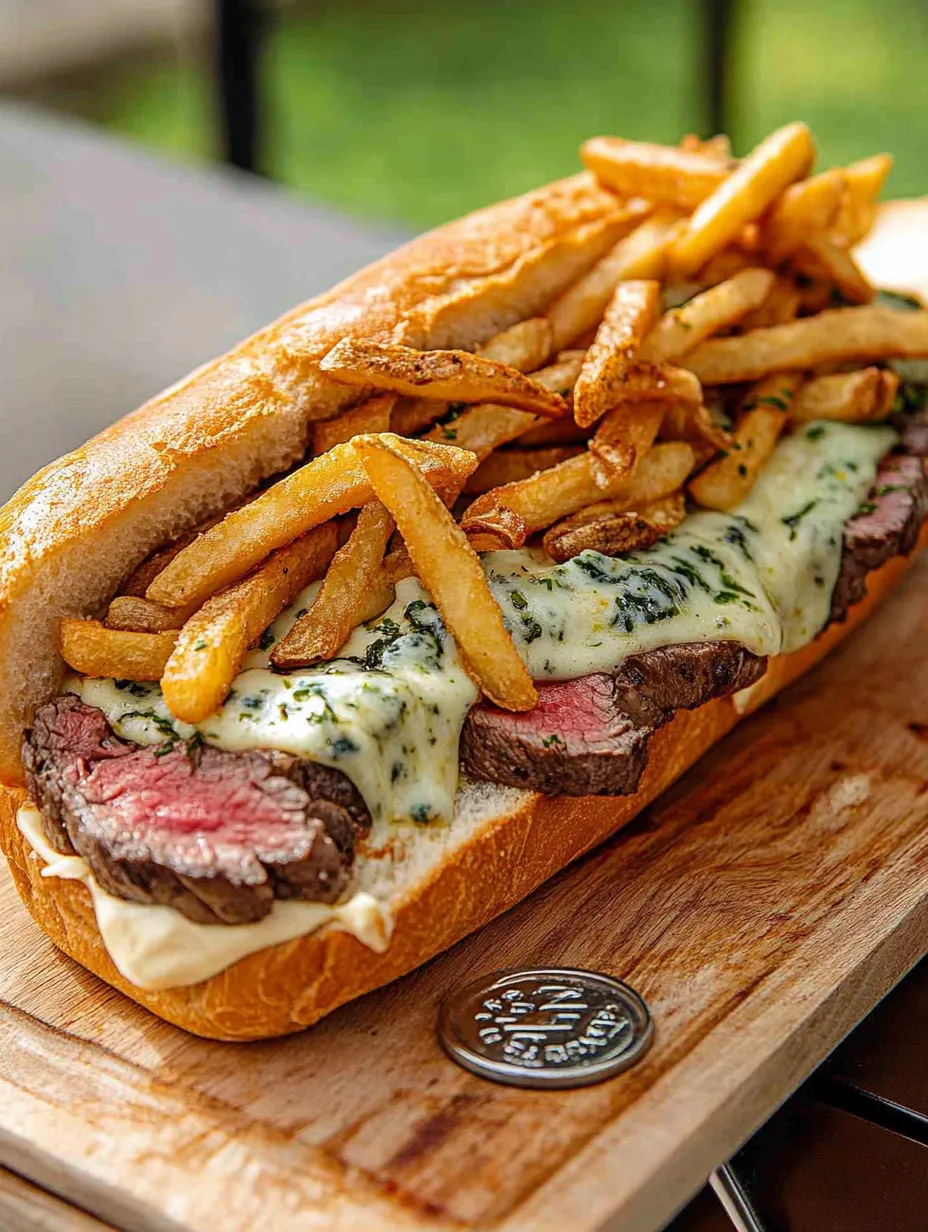 Steak Frites Baguette Bliss