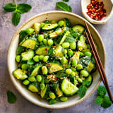 Cucumber Edamame Salad