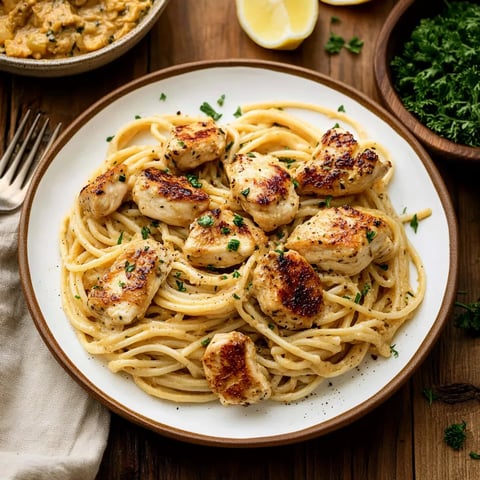 Cowboy Butter Chicken Linguine