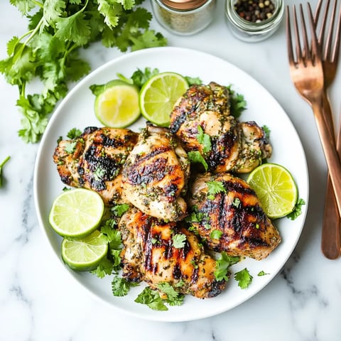 Cilantro Lime Chicken Thighs